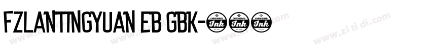 FZLanTingYuan EB GBK字体转换